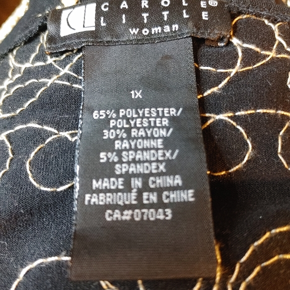 Carole Little Applique Top - Picture 7 of 7